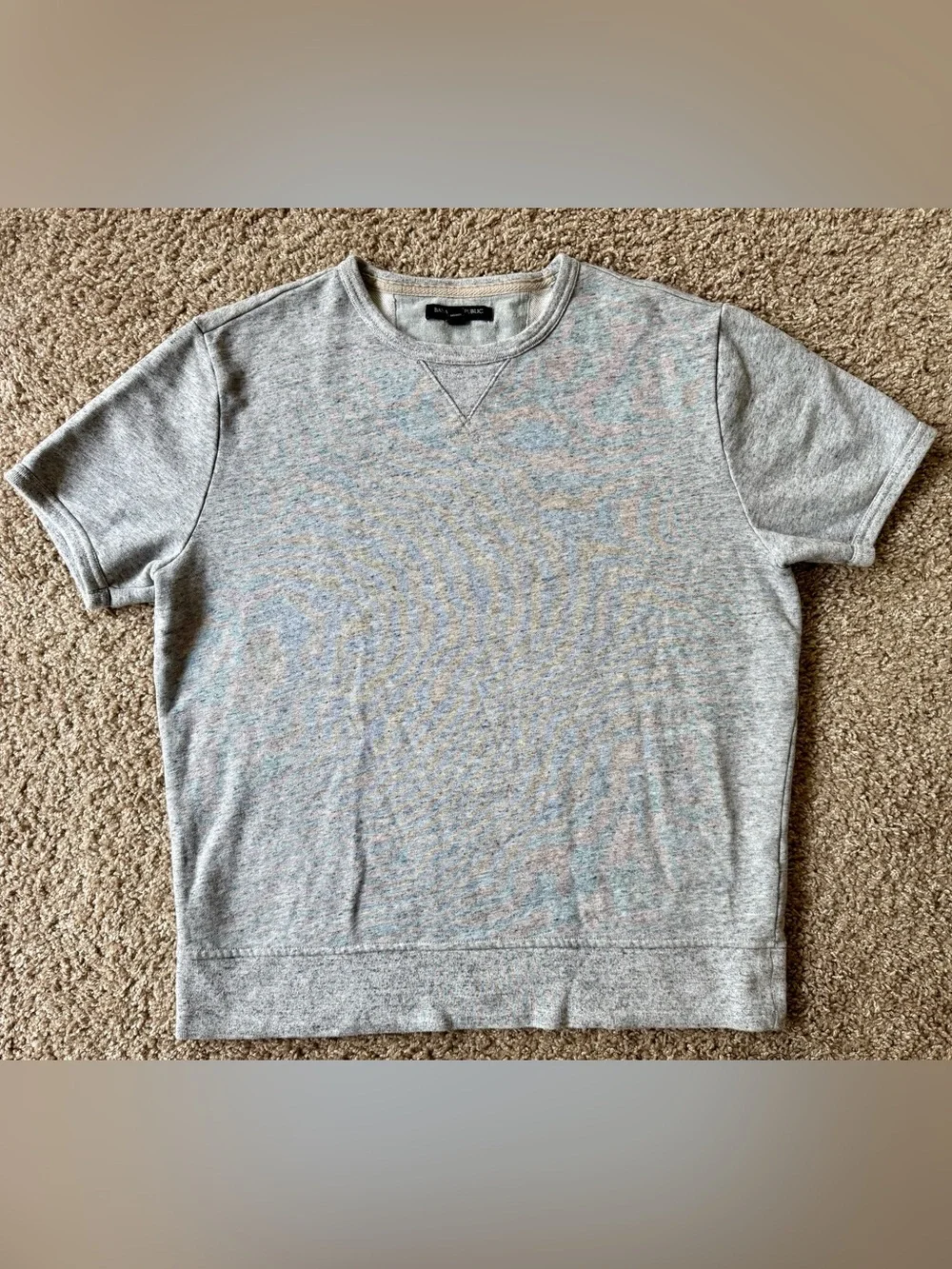 Banana Republic Light Heather Gray Crewneck Sweatshirt - Picture 1 of 6